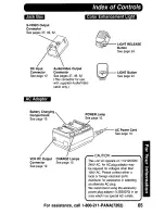 Предварительный просмотр 65 страницы Panasonic Palmcorder PalmSight PV-DV910 Operating Manual