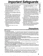 Preview for 5 page of Panasonic Palmcorder Palmsight PV-L550 Operating Manual