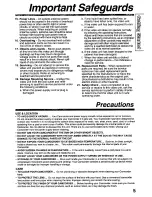 Preview for 5 page of Panasonic Palmcorder PalmSight PV-L551 Operating Manual