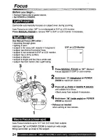 Preview for 24 page of Panasonic Palmcorder PalmSight PV-L551 Operating Manual