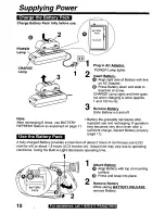 Предварительный просмотр 10 страницы Panasonic Palmcorder Palmsight PV-L559 Operating Manual