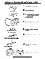 Предварительный просмотр 14 страницы Panasonic Palmcorder Palmsight PV-L559 Operating Manual