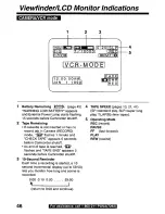 Предварительный просмотр 46 страницы Panasonic Palmcorder Palmsight PV-L559 Operating Manual