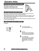 Предварительный просмотр 48 страницы Panasonic Palmcorder Palmsight PV-L559 Operating Manual