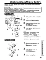 Предварительный просмотр 49 страницы Panasonic Palmcorder Palmsight PV-L559 Operating Manual