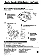 Предварительный просмотр 60 страницы Panasonic Palmcorder Palmsight PV-L559 Operating Manual