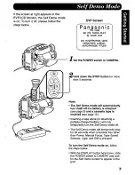 Preview for 7 page of Panasonic Palmcorder PalmSight PV-L578 User Manual