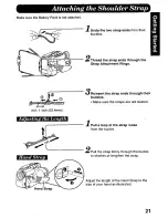 Preview for 21 page of Panasonic Palmcorder PalmSight PV-L578 User Manual