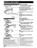 Preview for 22 page of Panasonic Palmcorder PalmSight PV-L578 User Manual