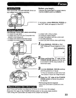 Preview for 33 page of Panasonic Palmcorder PalmSight PV-L578 User Manual