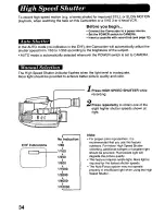 Preview for 34 page of Panasonic Palmcorder PalmSight PV-L578 User Manual