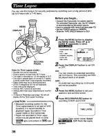 Preview for 36 page of Panasonic Palmcorder PalmSight PV-L578 User Manual