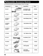 Preview for 42 page of Panasonic Palmcorder PalmSight PV-L578 User Manual