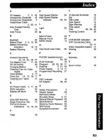 Preview for 53 page of Panasonic Palmcorder PalmSight PV-L578 User Manual