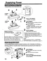 Предварительный просмотр 10 страницы Panasonic Palmcorder PalmSight PV-L580 User Manual