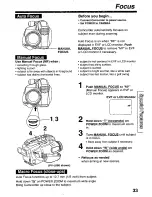 Предварительный просмотр 33 страницы Panasonic Palmcorder PalmSight PV-L580 User Manual