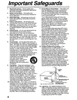 Preview for 4 page of Panasonic Palmcorder PalmSight PV-L581 User Manual