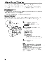 Preview for 26 page of Panasonic Palmcorder PalmSight PV-L581 User Manual