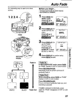 Preview for 27 page of Panasonic Palmcorder PalmSight PV-L581 User Manual