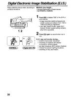 Preview for 30 page of Panasonic Palmcorder PalmSight PV-L581 User Manual