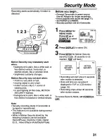 Preview for 31 page of Panasonic Palmcorder PalmSight PV-L581 User Manual