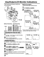 Preview for 34 page of Panasonic Palmcorder PalmSight PV-L581 User Manual