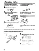 Preview for 36 page of Panasonic Palmcorder PalmSight PV-L581 User Manual