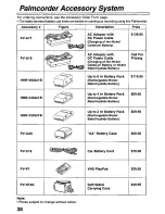 Preview for 38 page of Panasonic Palmcorder PalmSight PV-L581 User Manual