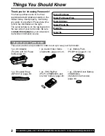 Предварительный просмотр 2 страницы Panasonic Palmcorder PalmSight PV-L591 Operating Instructions Manual