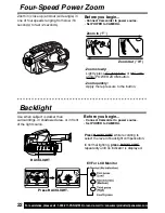 Предварительный просмотр 22 страницы Panasonic Palmcorder PalmSight PV-L591 Operating Instructions Manual