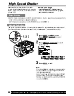 Предварительный просмотр 24 страницы Panasonic Palmcorder PalmSight PV-L591 Operating Instructions Manual