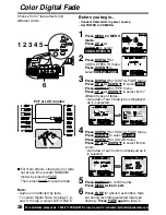 Предварительный просмотр 26 страницы Panasonic Palmcorder PalmSight PV-L591 Operating Instructions Manual