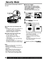 Предварительный просмотр 28 страницы Panasonic Palmcorder PalmSight PV-L591 Operating Instructions Manual