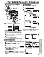 Предварительный просмотр 31 страницы Panasonic Palmcorder PalmSight PV-L591 Operating Instructions Manual