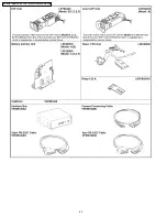 Предварительный просмотр 63 страницы Panasonic Palmcorder Palmsight PV-L650 Manual