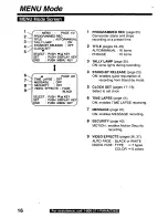 Предварительный просмотр 16 страницы Panasonic Palmcorder Palmsight PV-L659 Operating Manual