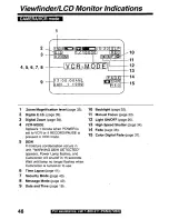 Предварительный просмотр 48 страницы Panasonic Palmcorder Palmsight PV-L659 Operating Manual