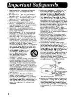 Предварительный просмотр 4 страницы Panasonic Palmcorder Palmsight PV-L758 Operating Manual