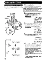 Предварительный просмотр 16 страницы Panasonic Palmcorder Palmsight PV-L758 Operating Manual