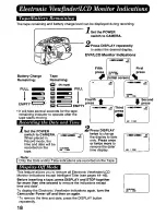 Предварительный просмотр 18 страницы Panasonic Palmcorder Palmsight PV-L758 Operating Manual