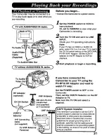 Предварительный просмотр 31 страницы Panasonic Palmcorder Palmsight PV-L758 Operating Manual