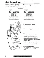 Предварительный просмотр 8 страницы Panasonic Palmcorder Palmsight PV-L759 Operating Manual