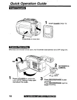 Предварительный просмотр 10 страницы Panasonic Palmcorder Palmsight PV-L759 Operating Manual