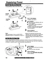 Предварительный просмотр 12 страницы Panasonic Palmcorder Palmsight PV-L759 Operating Manual