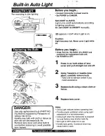 Предварительный просмотр 22 страницы Panasonic Palmcorder Palmsight PV-L759 Operating Manual