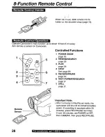 Предварительный просмотр 28 страницы Panasonic Palmcorder Palmsight PV-L759 Operating Manual