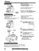 Предварительный просмотр 36 страницы Panasonic Palmcorder Palmsight PV-L759 Operating Manual