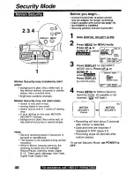 Предварительный просмотр 46 страницы Panasonic Palmcorder Palmsight PV-L759 Operating Manual