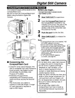 Предварительный просмотр 53 страницы Panasonic Palmcorder Palmsight PV-L759 Operating Manual