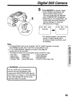 Предварительный просмотр 55 страницы Panasonic Palmcorder Palmsight PV-L759 Operating Manual